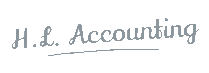 H.L. Accounting Logo